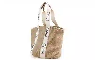 Chloe Woody Logo Tote