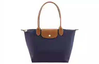 Longchamp Le Pliage 28 Navy