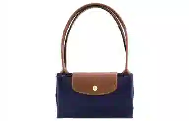 Longchamp Le Pliage 28 Navy