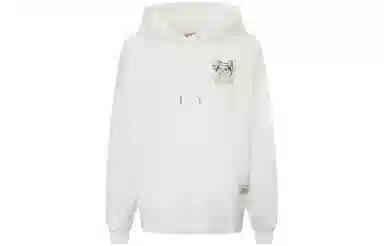 EVISU AW23 Lucky Cat & Daruma Hoodie White