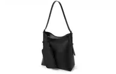 CHARLESKEITH PU Tote BlackGreyOlive