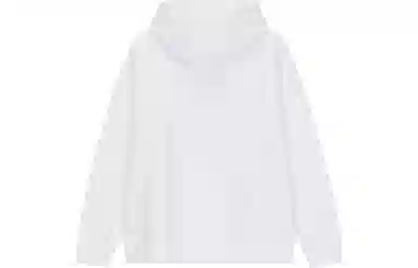 Calvin Klein Embroidered Hoodie White