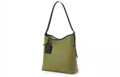 CHARLESKEITH PU Tote BlackGreyOlive