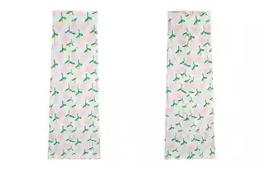 白卷 夏天花朵清新骑行户外开车宽松薄款护臂 防晒袖 女款