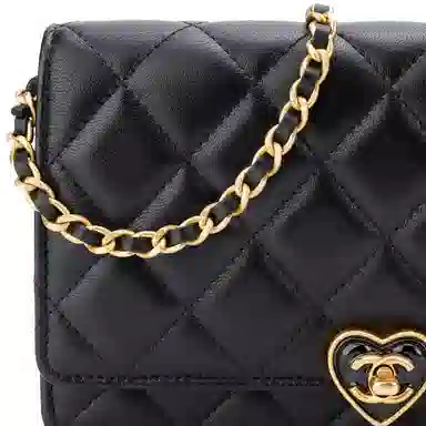 Chanel WOC Black Gold