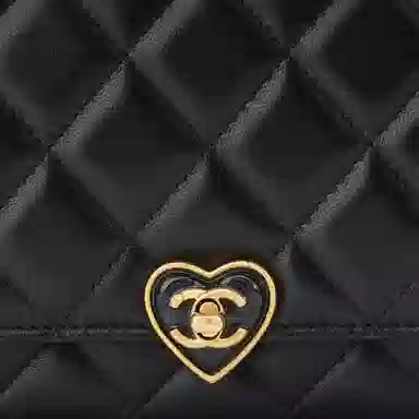 Chanel WOC Black Gold