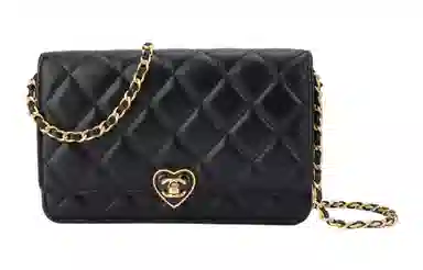 Chanel WOC Black Gold