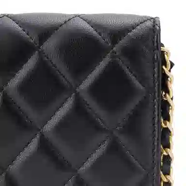 Chanel WOC Black Gold