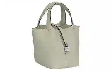HERMES Picotin Lock 18 Clemence 18 Q1 Sauge 520