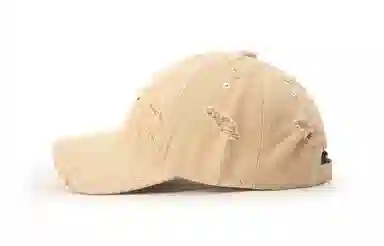 白卷 软顶街头复古薄款破洞嘻哈遮阳 鸭舌帽 男女同款情侣款