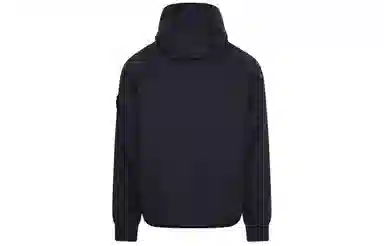 Stone Island FW23 Black Logo Zip Hoodie