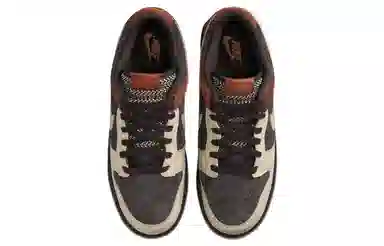 Nike Dunk Low "Velvet Brown and Rugged Orange"