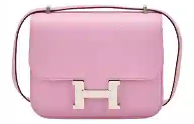 HERMES Constance 19 Epsom X9 Mauve Sylvestre