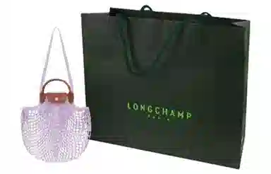 LONGCHAMP Le Pliage Filet 38 Purple