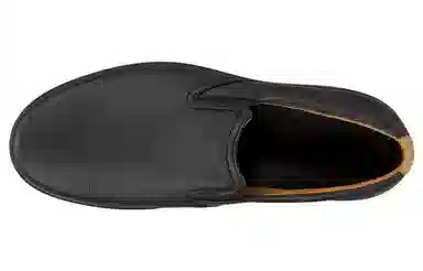 Ecco Casual Leather Shoes Black