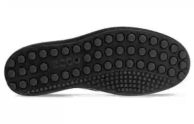 Ecco Casual Leather Shoes Black