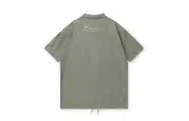 LAMLICKA Olive Green Short Sleeve Shirt