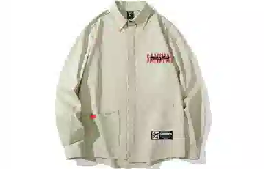 Kimura Sansha Cross Letter Print Shirt