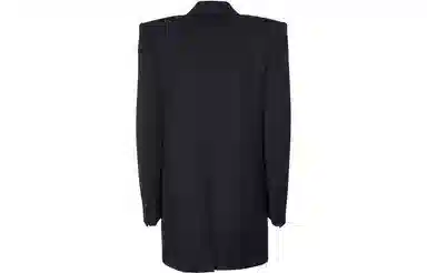 Saint Laurent SS23 Double-Breasted Jacket Black