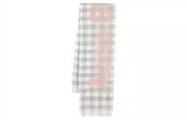 Acne Studios Logo Scarf White