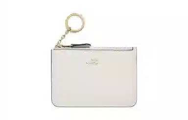 COACH Key Case 13 White