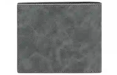 马莎兰缇 短款多功能多卡位商务休闲大容量 合成革 卡包钱包 男款 灰色/啡色