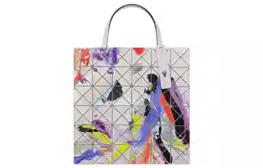ISSEY MIYAKE Palette Tote Bag Light Grey