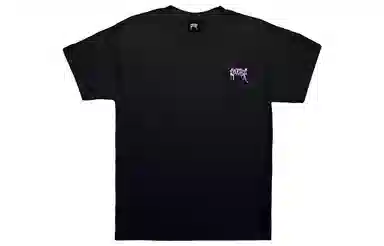 Revenge Heart Print Crewneck T-Shirt Black