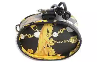 Versace Jeans Couture Baroque Bucket Bag
