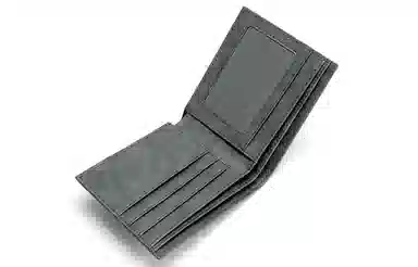 马莎兰缇 短款多功能多卡位商务休闲大容量 合成革 卡包钱包 男款 灰色/啡色