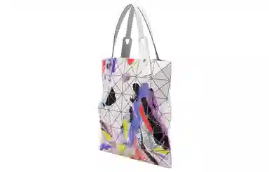 ISSEY MIYAKE Palette Tote Bag Light Grey
