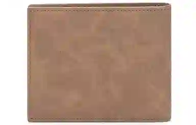 马莎兰缇 短款多功能多卡位商务休闲大容量 合成革 卡包钱包 男款 灰色/啡色