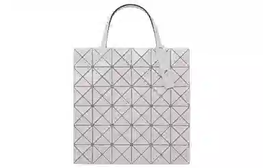 ISSEY MIYAKE Palette Tote Bag Light Grey