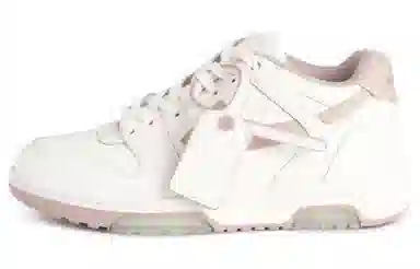OFF-WHITE Out Of Office White Pink