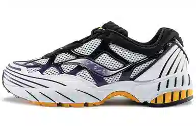 Saucony Grid Web White Purple Yellow