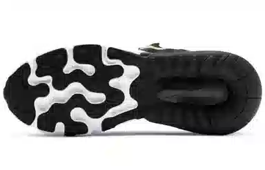 Nike Air Max 270 React GS Black White Gold