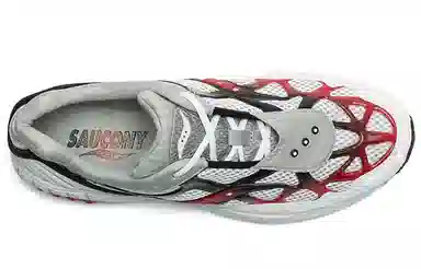 Saucony Excursion Grid Web White Red Black