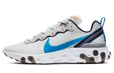 Nike React Element 55 Grey Blue