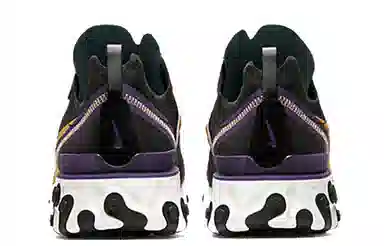 Nike React Element 55 Black Gold