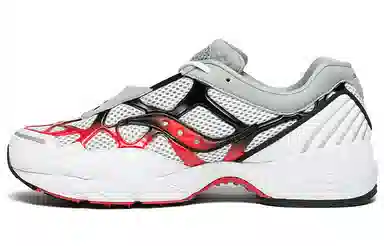 Saucony Excursion Grid Web White Red Black