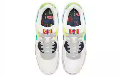 Nike Air Max 90 White Green Red