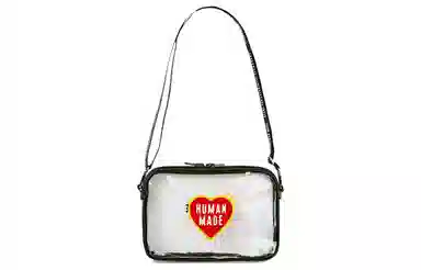 HUMAN MADE PVC Shoulder Bag Black