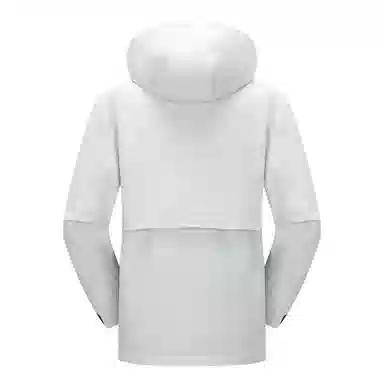 鸭鸭 纯色连帽加厚大口袋羽绒服 男款