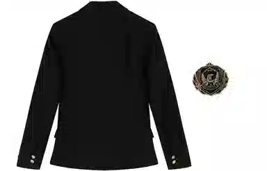 东鲸岁时记 带徽章双排扣西装 女款