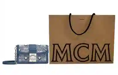 MCM Gretl Vintage Monogram 22