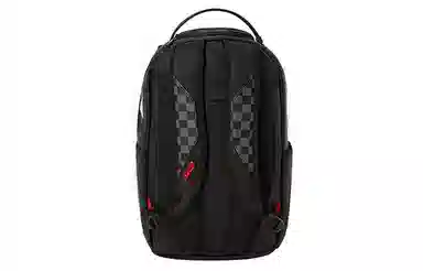 Sprayground Shark Mouth Checkered Backpack