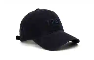 白卷 软顶数字刺绣遮阳 鸭舌帽 男女同款情侣款