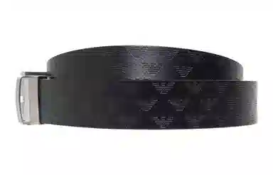 Emporio Armani Logo Print Belt