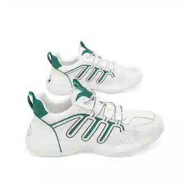 哥仑步 头层牛皮 厚底 舒适百搭 低帮 生活休闲鞋 男款