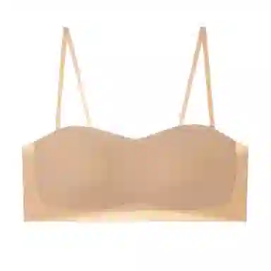 内在密码 无肩带内衣无痕隐形果冻条薄款美背抹胸